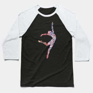 Marbled Dancer, Ballet, Jump Dance, Gymnast Baseball T-Shirt